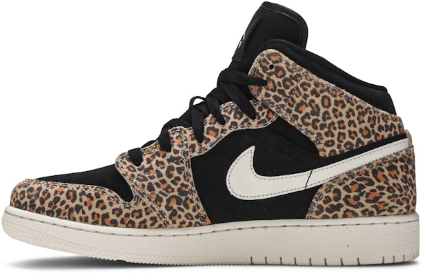 (小學) Air Jordan 1 Mid SE 'Leopard' BQ6931-021 Lookbook (小學) Air Jordan 1 Mid SE 'Leopard' BQ6931-021