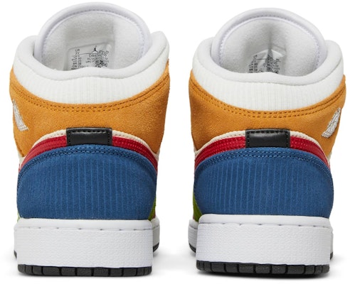 (Grade School) Air Jordan 1 Mid SE 'Messy Room' DR6957-100 Details for (Grade School) Air Jordan 1 Mid SE 'Messy Room' DR6957-100