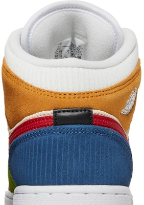 (Grade School) Air Jordan 1 Mid SE 'Messy Room' DR6957-100 Sizing (Grade School) Air Jordan 1 Mid SE 'Messy Room' DR6957-100