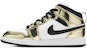 (Kanak-Kanak) Air Jordan 1 Mid SE 'Metallic Gold' DC1420-700