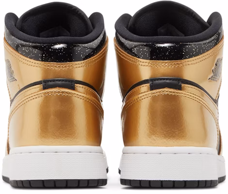 (Grade School) Air Jordan 1 Mid SE 'Metallic Gold Black' DR6967-071 Details for (Grade School) Air Jordan 1 Mid SE 'Metallic Gold Black' DR6967-071