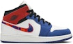 Buy (Kanak-Kanak) Air Jordan 1 MID SE 'Swoosh Pelbagai Warna' BQ6931-146