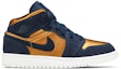 Buy (Kanak-kanak Sekolah) Air Jordan 1 Mid SE 'Obsidian Desert Ochre' BQ6931-401