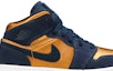 Order (Kanak-kanak Sekolah) Air Jordan 1 Mid SE 'Obsidian Desert Ochre' BQ6931-401