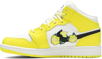 (Academia) Air Jordan 1 Mid SE 'Rosa Patch - Amarillo Dinámico' AV5174-700 Lookbook (Academia) Air Jordan 1 Mid SE 'Rosa Patch - Amarillo Dinámico' AV5174-700