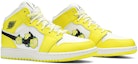 Cheap (Akas Kanak-Kanak) Air Jordan 1 Mid SE 'Rose Patch - Dynamic Yellow' AV5174-700