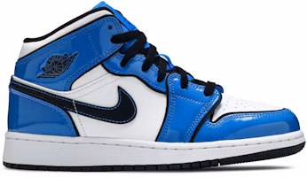(Grade School) Air Jordan 1 Mid SE 'Signal Blue' BQ6931-402 (Grade School) Air Jordan 1 Mid SE 'Signal Blue' BQ6931-402