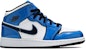 (Kanak-Kanak) Air Jordan 1 Mid SE 'Signal Blue' BQ6931-402