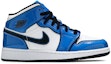 Buy (Kanak-Kanak) Air Jordan 1 Mid SE 'Signal Blue' BQ6931-402