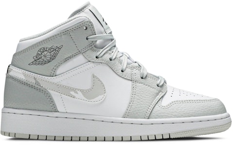 GS エア ジョーダン 1 MID SE グレーカモ (AJ1 MID SE グレーカモ) DD3235-100 Buy GS エア ジョーダン 1 MID SE グレーカモ (AJ1 MID SE グレーカモ) DD3235-100