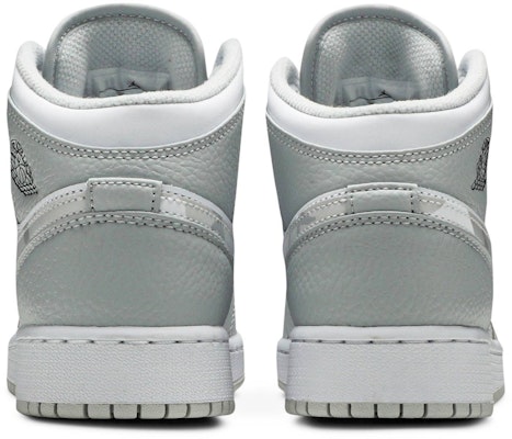 (Grade School) Air Jordan 1 Mid SE 'Swoosh Logo - Grey Camo' DD3235-100 Details for (Grade School) Air Jordan 1 Mid SE 'Swoosh Logo - Grey Camo' DD3235-100