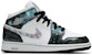 (Kanak-Kanak) Air Jordan 1 Mid SE 'Take Flight' BQ6931-114