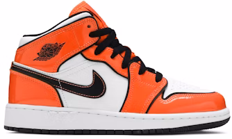 (Grade School) Air Jordan 1 Mid SE 'Turf Orange' BQ6931-802 (Grade School) Air Jordan 1 Mid SE 'Turf Orange' BQ6931-802