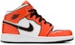 (Akar Sekolah) Air Jordan 1 Mid SE 'Turf Orange' BQ6931-802