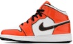 Lookbook (Akar Sekolah) Air Jordan 1 Mid SE 'Turf Orange' BQ6931-802
