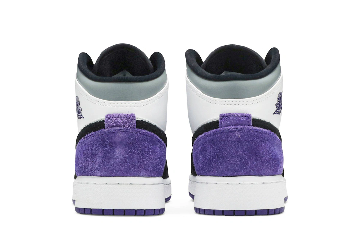(Grade School) Air Jordan 1 Mid SE 'Varsity Purple' BQ6931-105