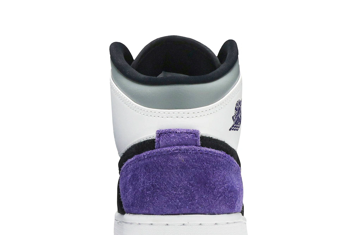 (Grade School) Air Jordan 1 Mid SE 'Varsity Purple' BQ6931-105