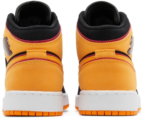 (Grade School) Air Jordan 1 Mid SE 'Vivid Orange' FJ4924-008 Details for (Grade School) Air Jordan 1 Mid SE 'Vivid Orange' FJ4924-008