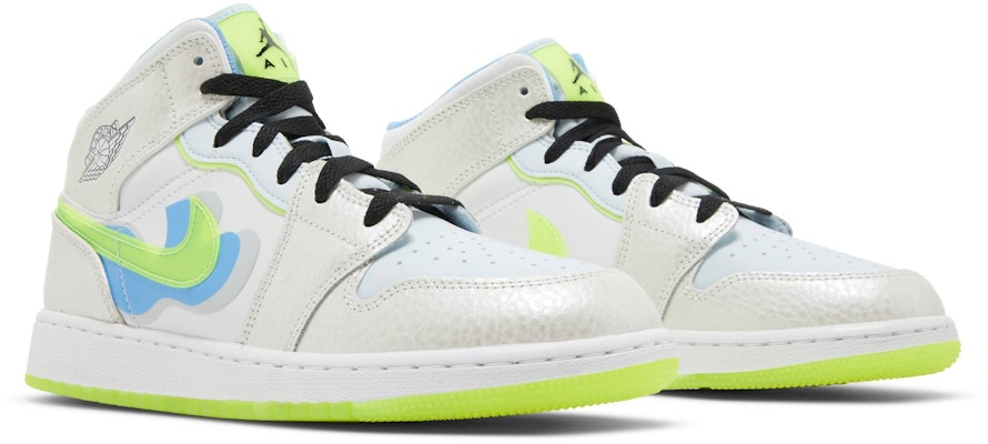 (Grade School) Air Jordan 1 Mid SE 'Warped Swoosh' DV1314-017 Cheap (Grade School) Air Jordan 1 Mid SE 'Warped Swoosh' DV1314-017