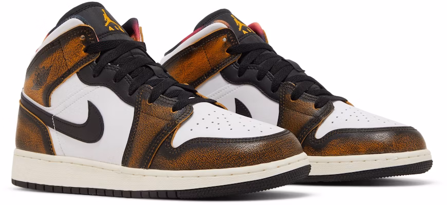 (大童款) Air Jordan 1 Mid SE '磨损感-出租车' DQ8418-071 Cheap (大童款) Air Jordan 1 Mid SE '磨损感-出租车' DQ8418-071