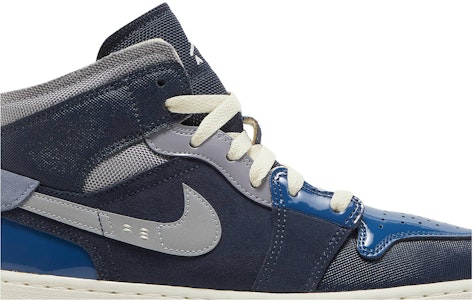 (小童款) Air Jordan 1 中帮 SE Craft '内外 - 海军蓝' DX2193-400 Order (小童款) Air Jordan 1 中帮 SE Craft '内外 - 海军蓝' DX2193-400