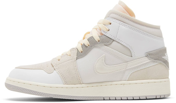(大童) Air Jordan 1 Mid SE Craft '反转' DQ3726-100 Lookbook (大童) Air Jordan 1 Mid SE Craft '反转' DQ3726-100