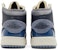 (Kanak-Kanak) Air Jordan 1 Mid SE Craft 'Inside Out - Obsidian' DX2193-400