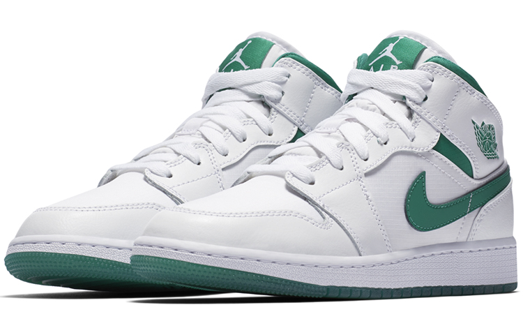 Order （大童款）Air Jordan 1 Mid SE GC '白色神秘綠' CD6760-103