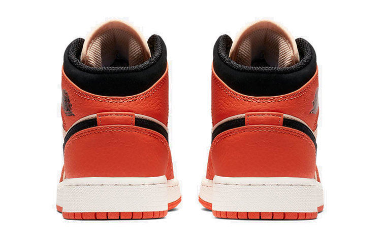 Purchase GS エアジョーダン1 MID チームオレンジ黒 BQ6931-800