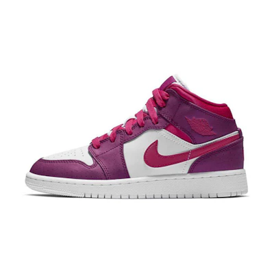 (GS) Jordan 1 Mid True Berry Rush Pink