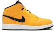Buy (Kanak-kanak) Air Jordan 1 Mid Emas Universiti Hitam 554725-700