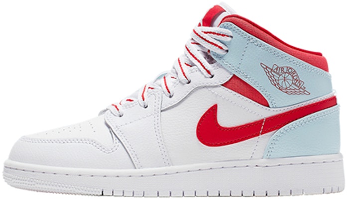 (Grade School) Air Jordan 1 Mid Putih Topaz Kabut 555112-104 Buy (Grade School) Air Jordan 1 Mid Putih Topaz Kabut 555112-104