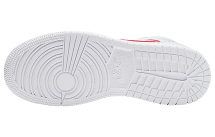 Purchase (GS) 에어 조던 1 미드 화이트 토파즈 미스트 555112-104