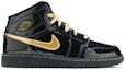 Buy (Akanak-Akanak) Air Jordan 1 Phat 'Hitam Emas Metalik' 364781-001