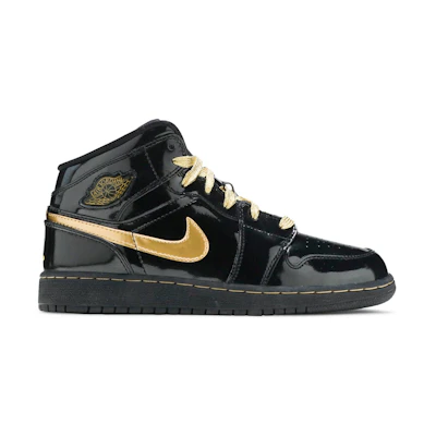 (GS) Jordan 1 Phat 'Black Metallic Gold'