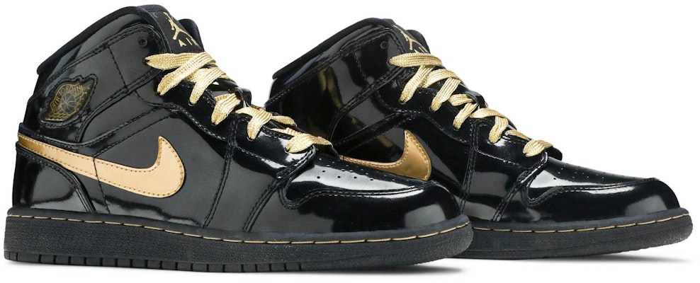 童鞋 Air Jordan 1 Phat '黑色金屬色' 364781-001 Cheap 童鞋 Air Jordan 1 Phat '黑色金屬色' 364781-001
