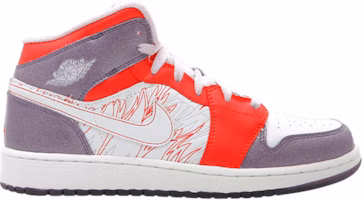 (Grade School) Air Jordan 1 Premium 'Grey Violet' 322675-561 (Grade School) Air Jordan 1 Premium 'Grey Violet' 322675-561