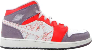 Order (Grade School) Air Jordan 1 Premium 'Grey Violet' 322675-561