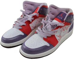 Lookbook (Grade School) Air Jordan 1 Premium 'Grey Violet' 322675-561