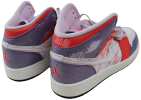 Shop (Grade School) Air Jordan 1 Premium 'Grey Violet' 322675-561