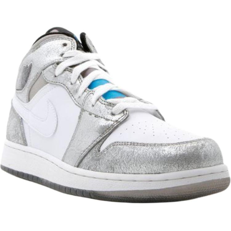 Order (Grade School) Air Jordan 1 高級版『金屬銀』322675-001