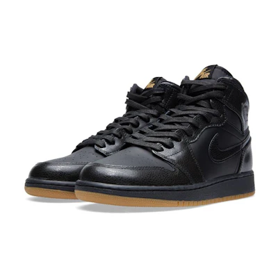 (GS) Jordan 1 Retro BG 'Black Gum'