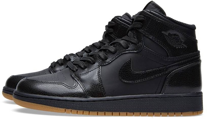 (Akanak) Air Jordan 1 Retro BG 'Hitam Gum' 575441-020 Purchase (Akanak) Air Jordan 1 Retro BG 'Hitam Gum' 575441-020