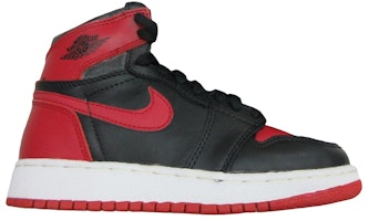 (Grade School) Air Jordan 1 Retro BG 'Bred' 153126-061 (Grade School) Air Jordan 1 Retro BG 'Bred' 153126-061
