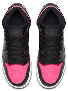 (GS) 에어 조던 1 레트로 하이 '블랙 하이퍼 핑크' 332148-019 Shop (GS) 에어 조던 1 레트로 하이 '블랙 하이퍼 핑크' 332148-019