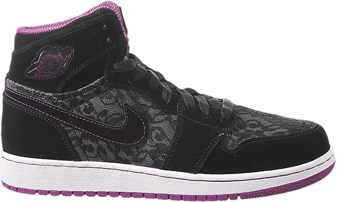 (大童) Air Jordan 1 复古高帮 '黑色红梅' 332148-001 Buy (大童) Air Jordan 1 复古高帮 '黑色红梅' 332148-001