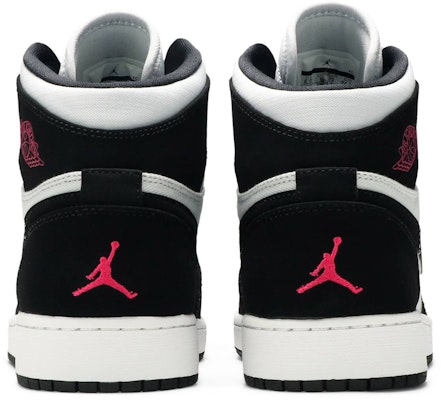 Nike air jordan 1 black and pink online