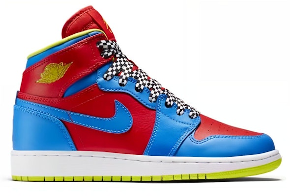 (大童款) Air Jordan 1 复古高帮 '竞速包' 705300-615 Order (大童款) Air Jordan 1 复古高帮 '竞速包' 705300-615