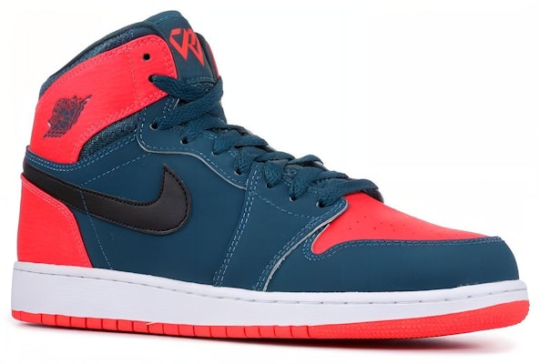 (大童) Air Jordan 1 复刻高帮 'Russell Westbrook' 运动鞋 705300-312 Lookbook (大童) Air Jordan 1 复刻高帮 'Russell Westbrook' 运动鞋 705300-312