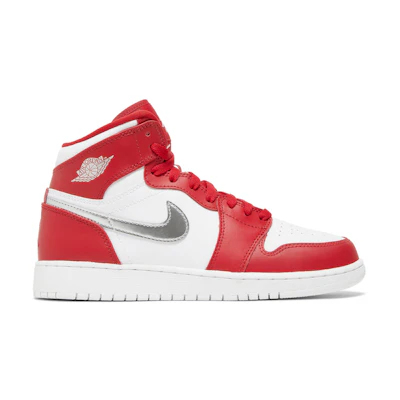 (GS) Jordan 1 Retro High 'Silver Medal'